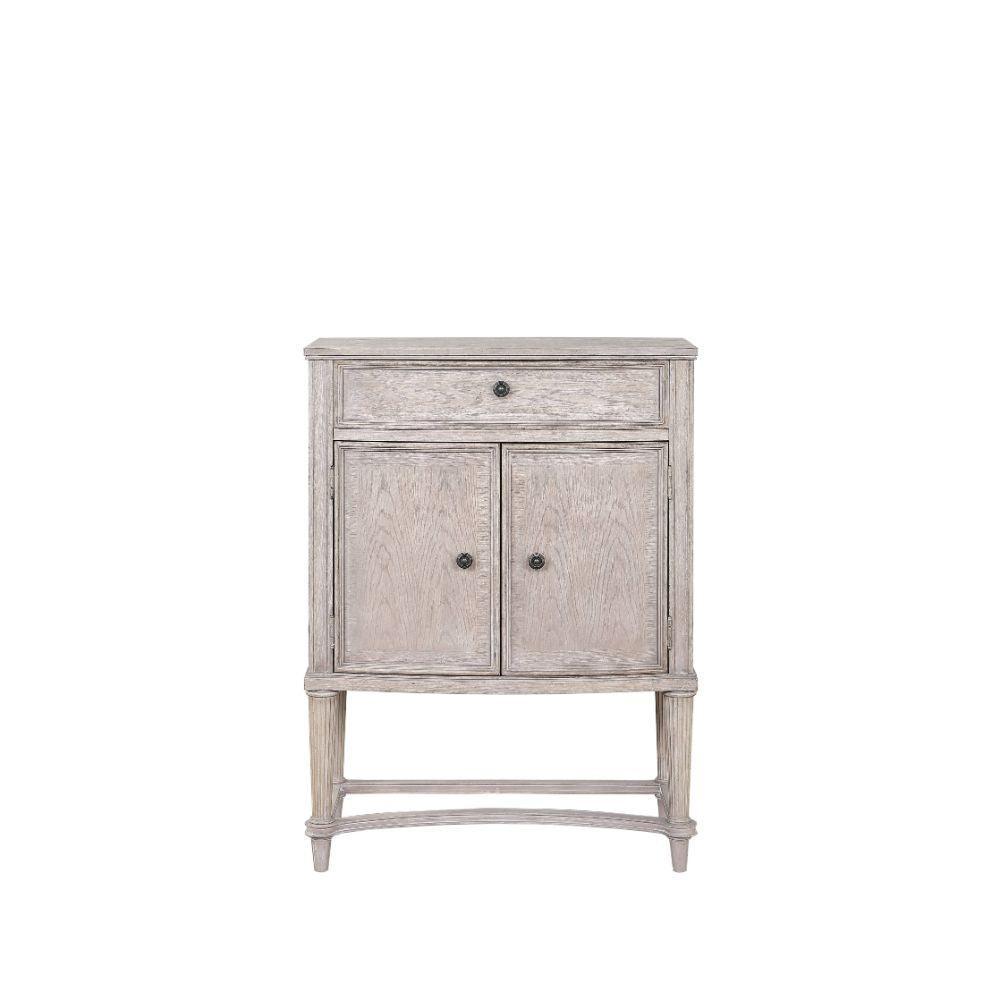 ACME Wynsor Wine Cabinet, Antique Champagne FredCo