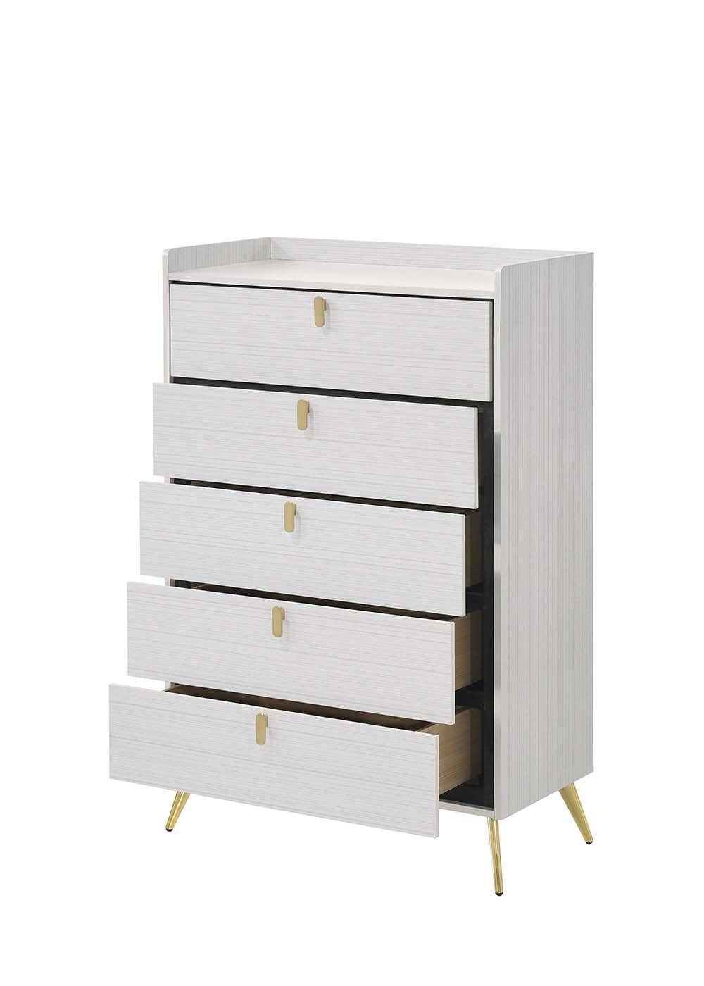 ACME Zeena Chest, White Finish FredCo