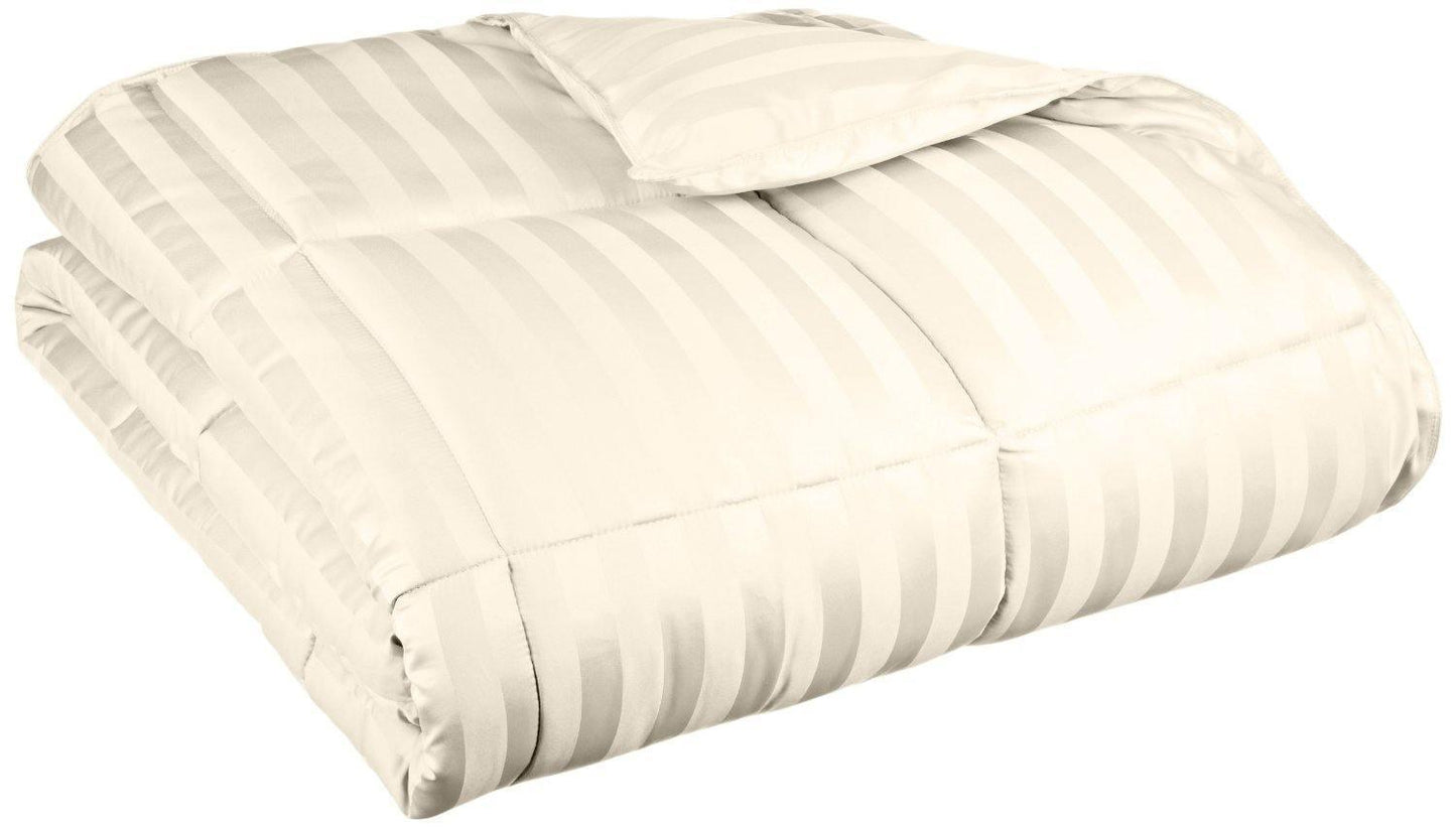 All Season Down Alternative 1 inch Stripes Comforter FredCo