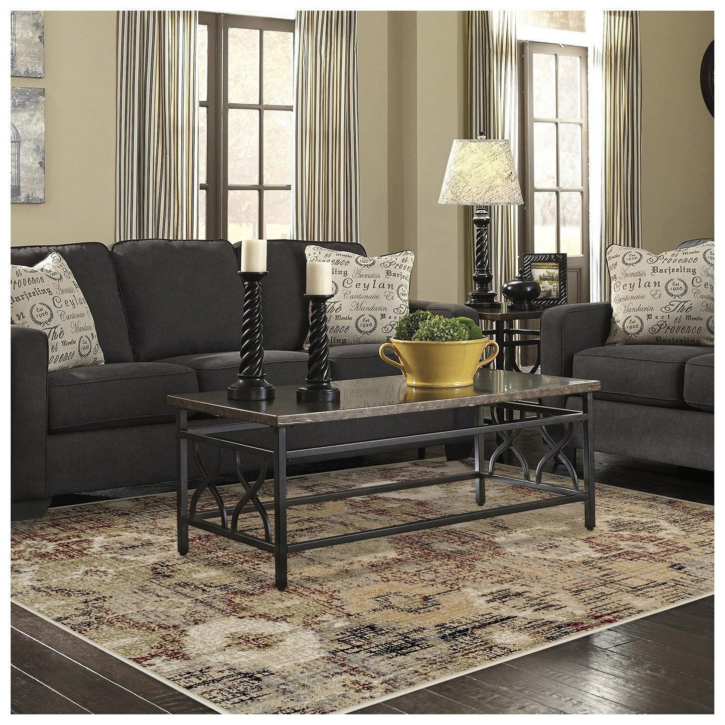 Arabella Mid-Century Modern Rug FredCo