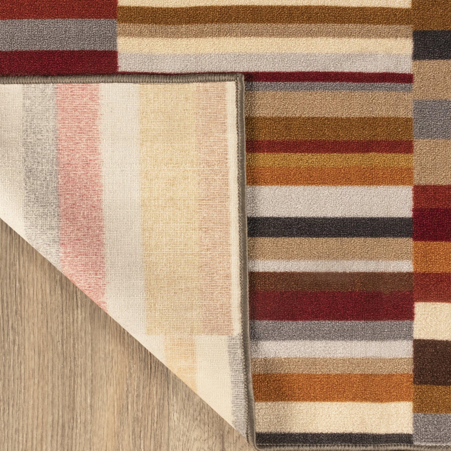 Arden Non-Slip Foldable Weather Resistant Modern Outdoor Rug FredCo