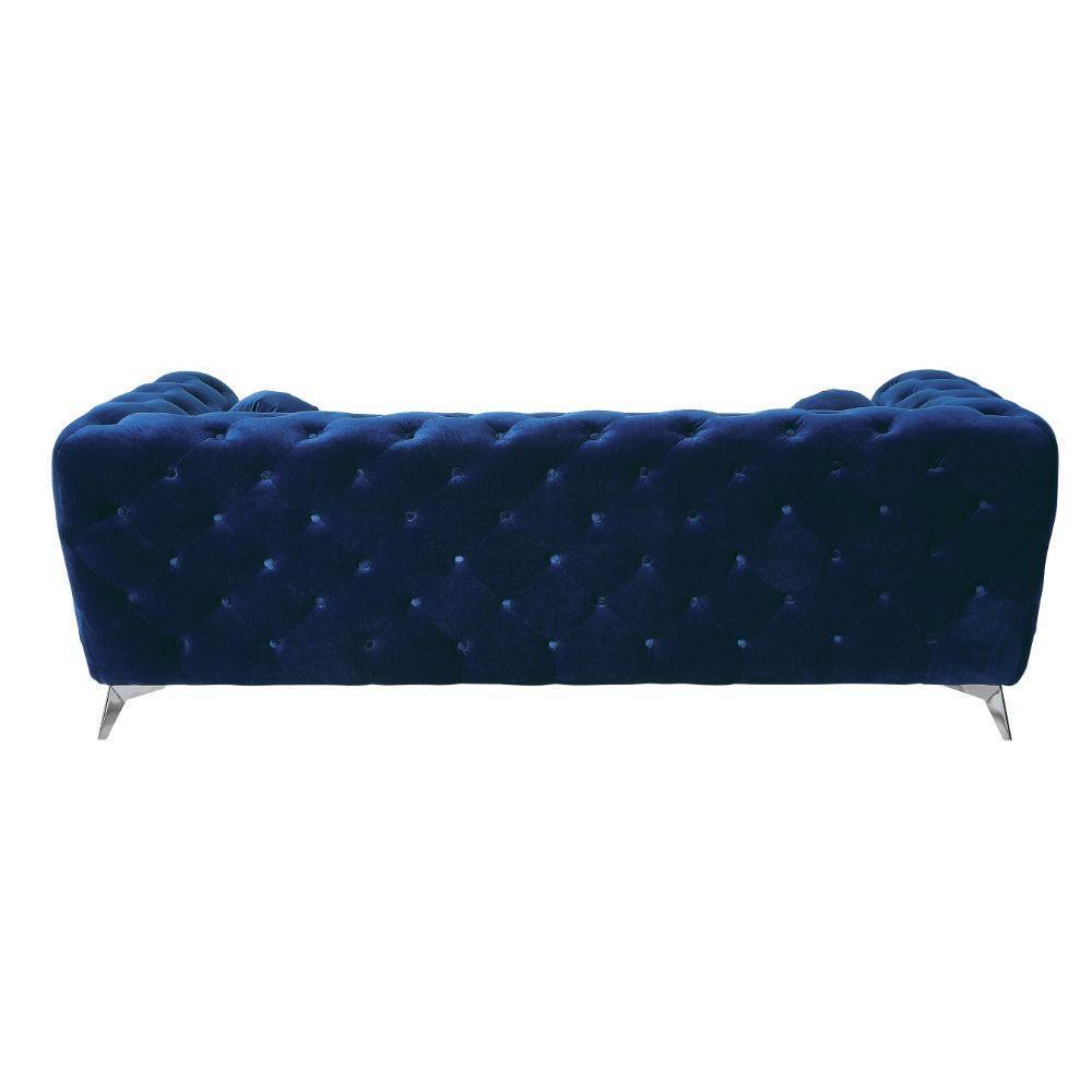 Atronia Sofa Blue Fabric FredCo