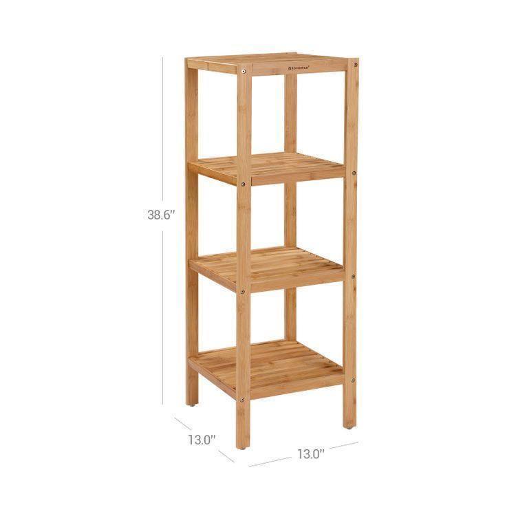 Bamboo Bathroom Storage Rack FredCo
