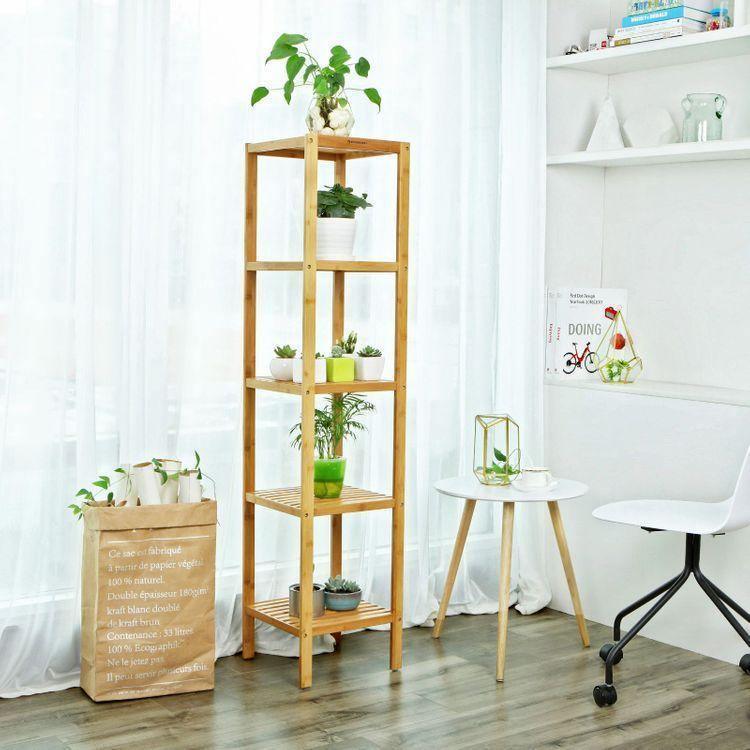 Bamboo Bathroom Storage Shelf FredCo