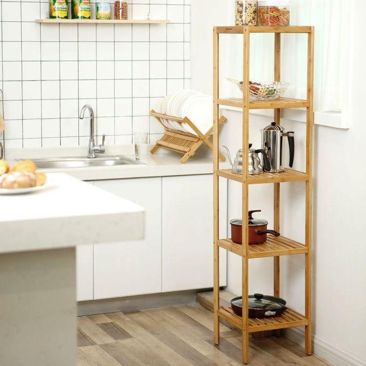 Bamboo Bathroom Storage Shelf FredCo