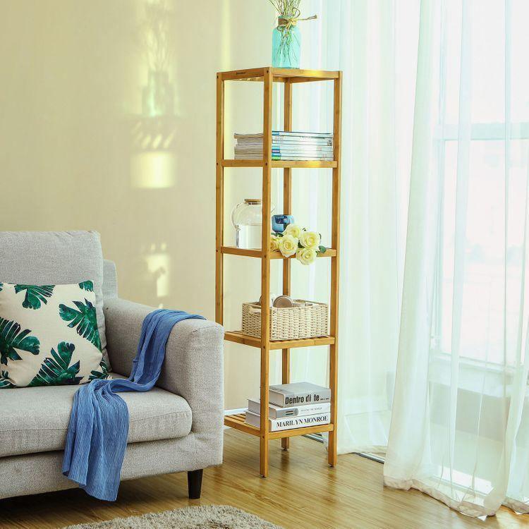 Bamboo Bathroom Storage Shelf FredCo