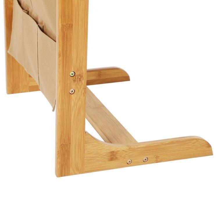 Bamboo Storage Side Table FredCo