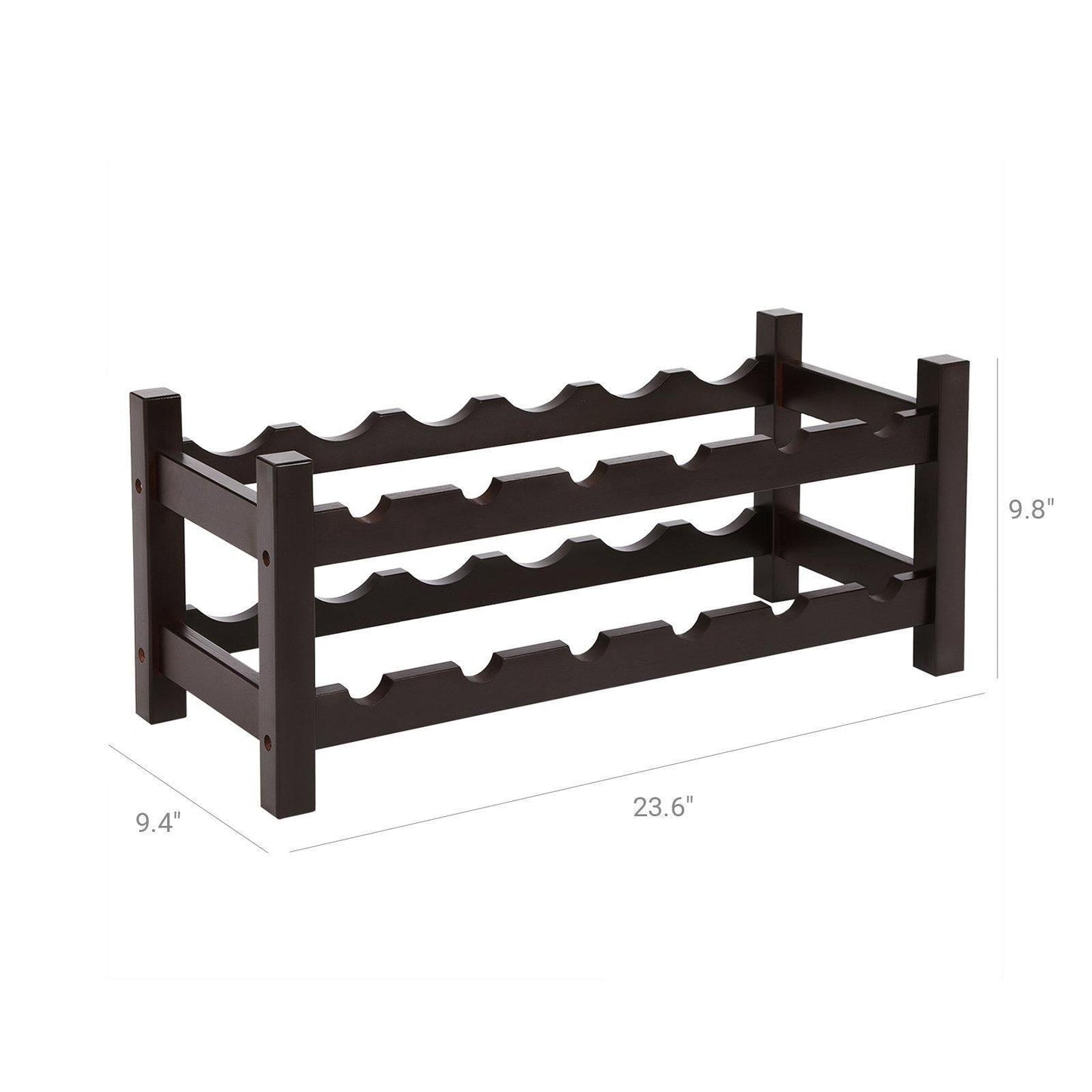 Bamboo Wine Rack FredCo