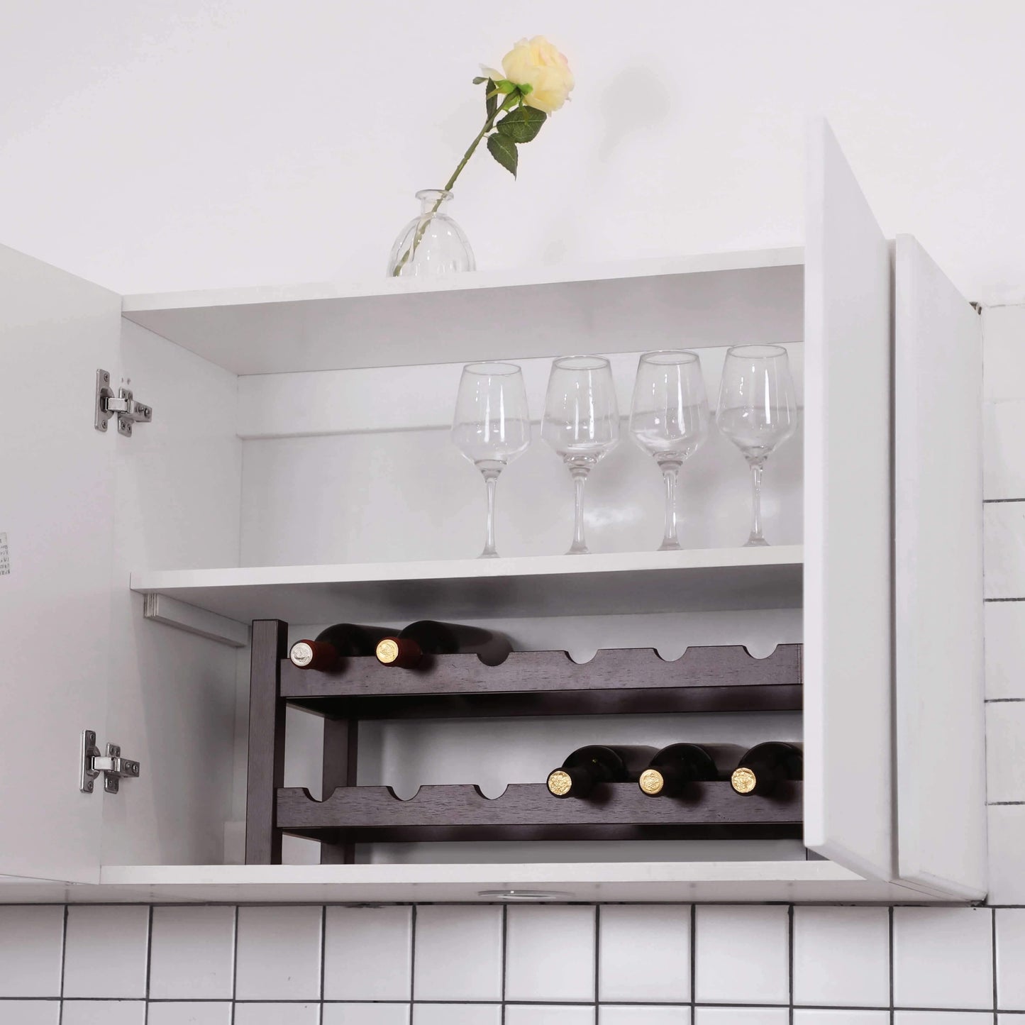 Bamboo Wine Rack FredCo