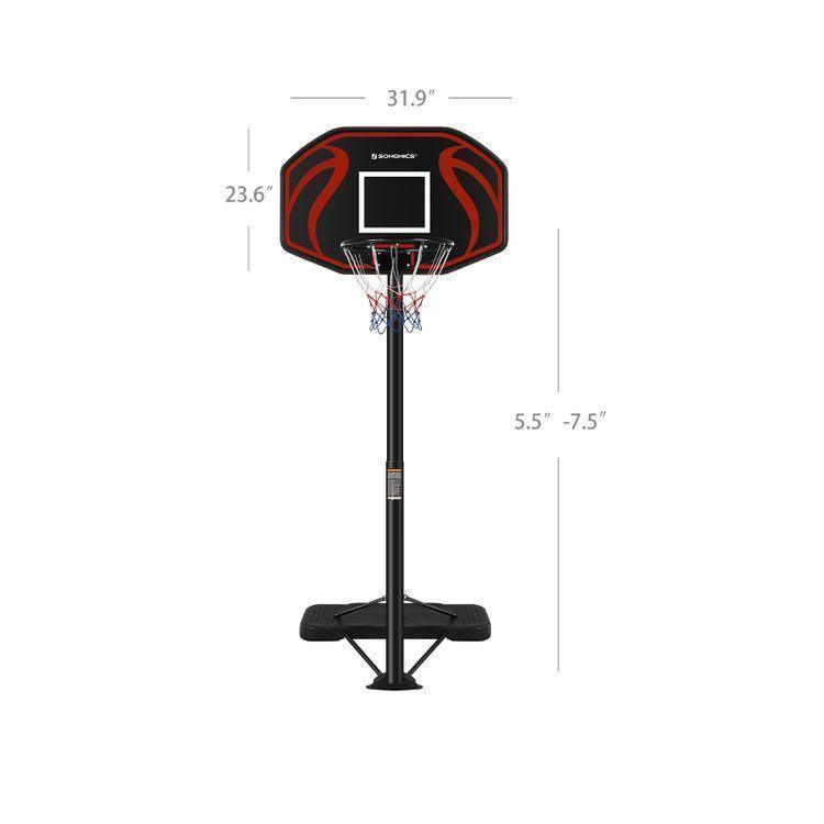 Basketball Stand Black FredCo