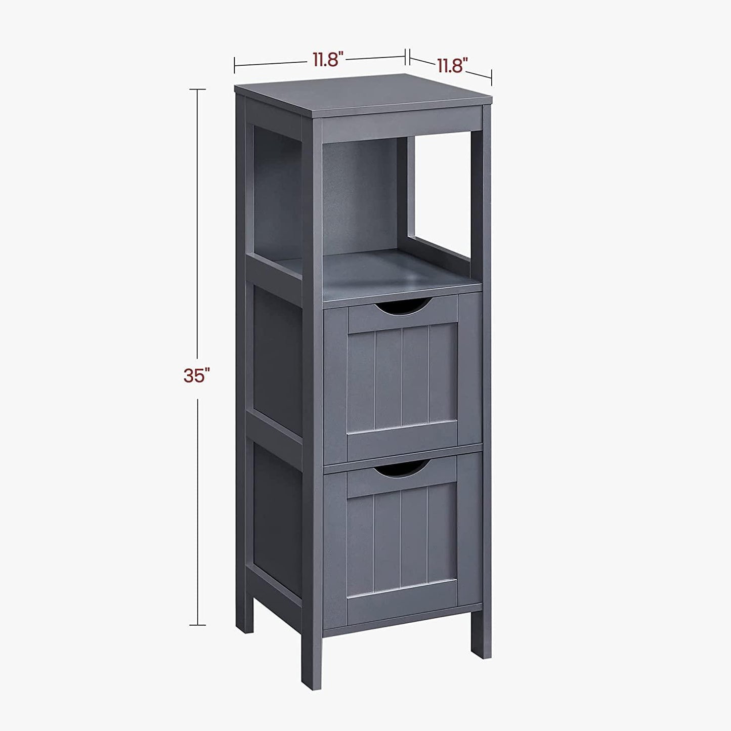 Bathroom Floor Cabinet, 2 Drawers FredCo
