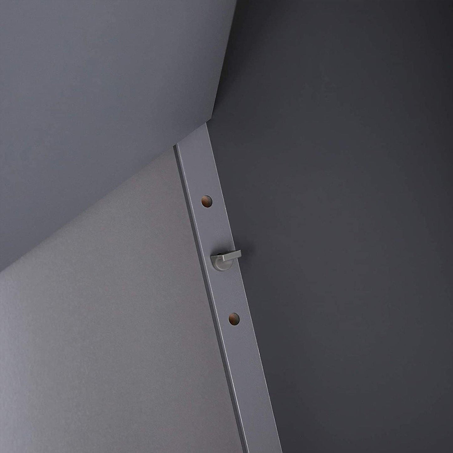 Bathroom Floor Storage Cabinet Gray FredCo