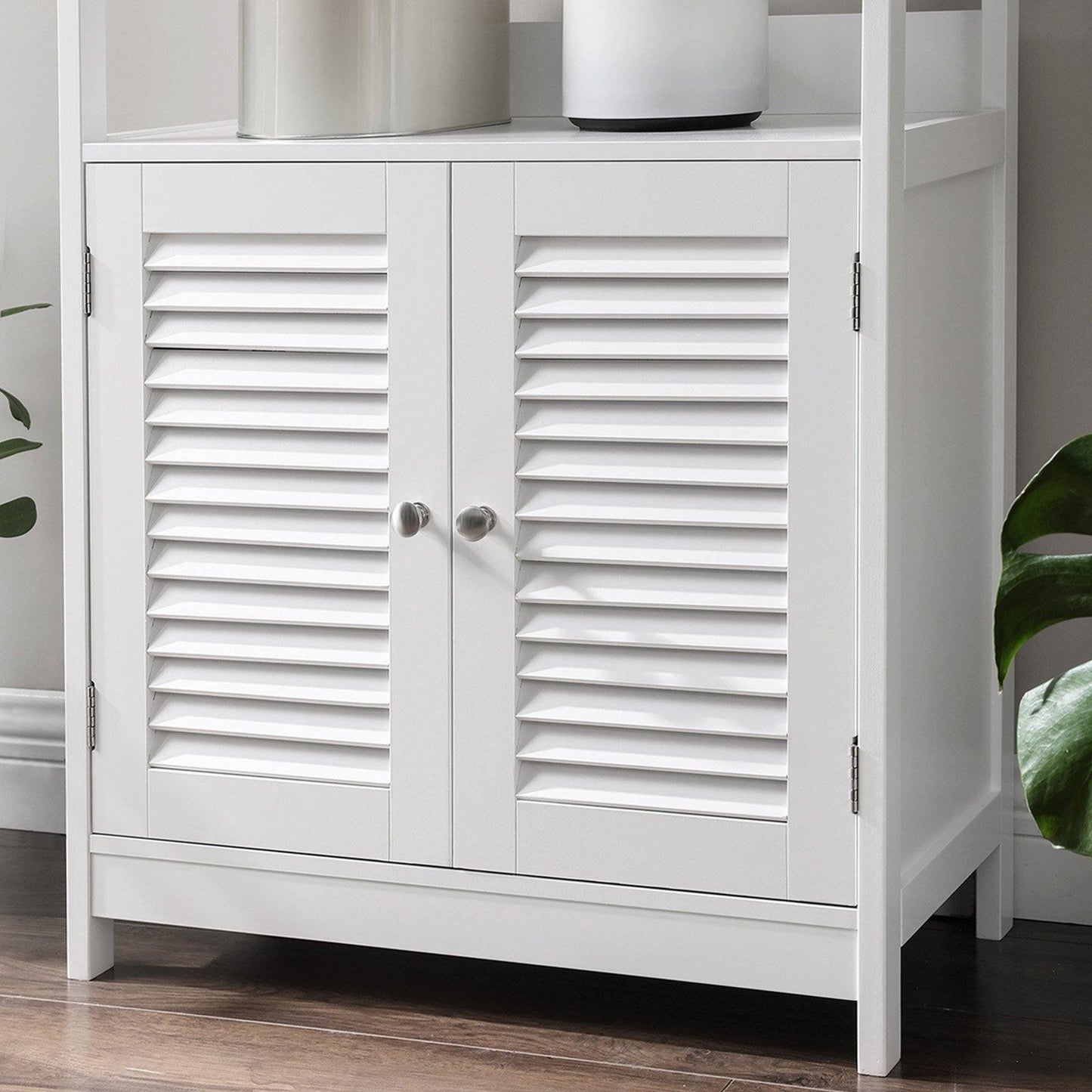 Bathroom Tall Cabinet Matte White FredCo