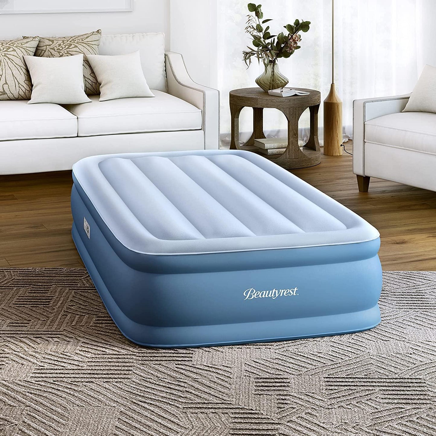 Beautyrest Sensarest 14" Twin Air Mattress with Inset Pump FredCo