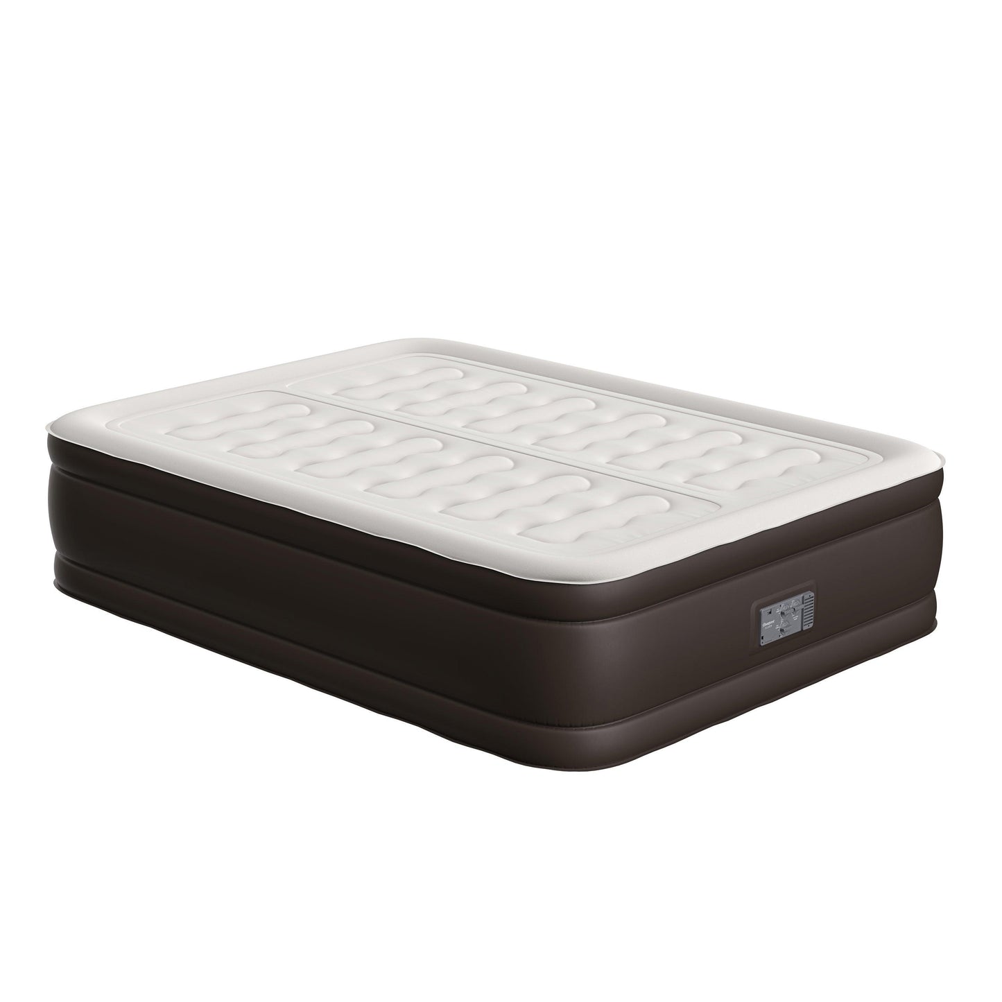 Beautyrest Silver Duet 18-inch Queen Air Mattress with 3 Adjustable Chambers AMZDT18QN FredCo