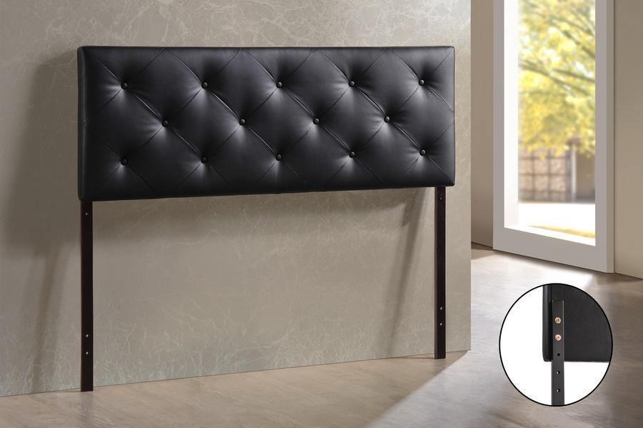Bedford Black Queen Sized Headboard FredCo