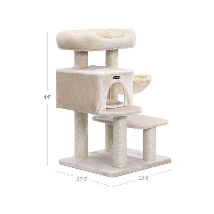 Beige Cat Tree 44" High FredCo