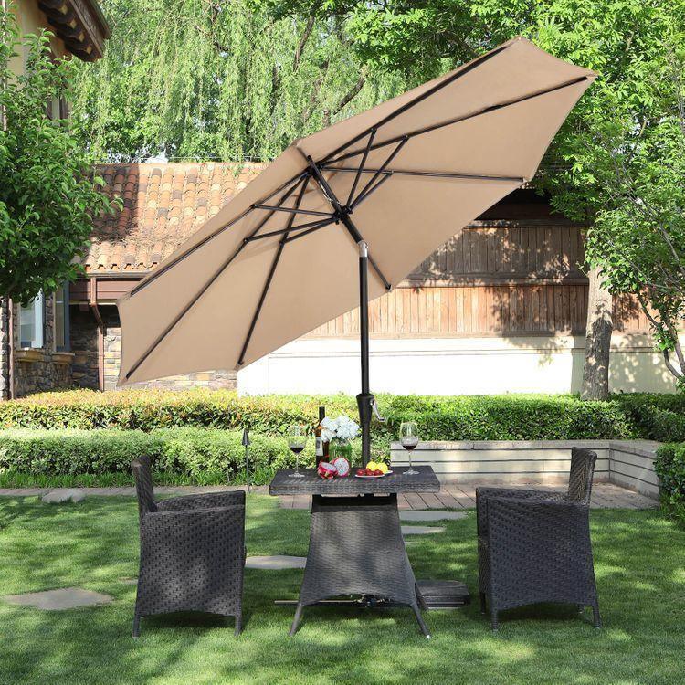 Beige Patio Umbrella FredCo