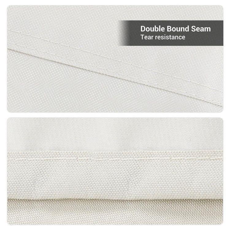 Beige Rectangular Patio Table Cover FredCo