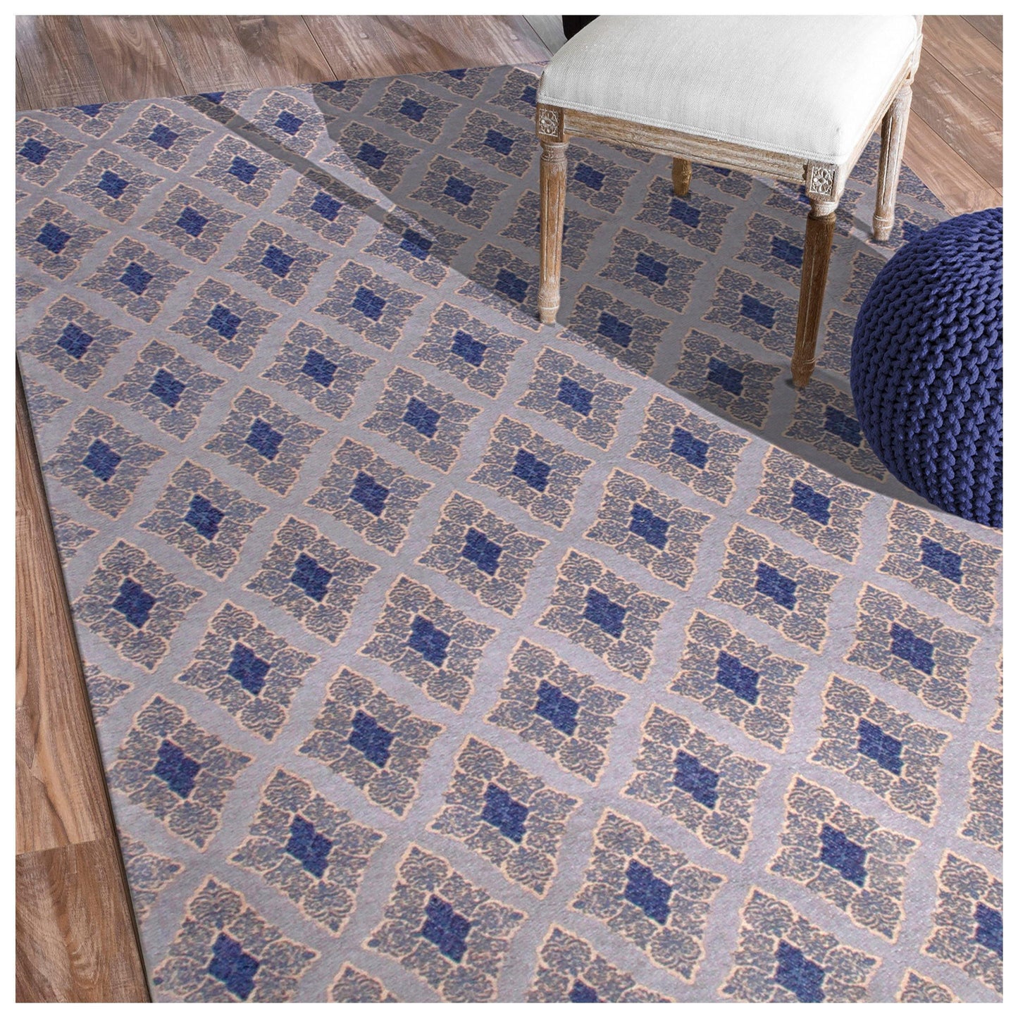 Birmingham Chenille Cotton Rich Hand-Tufted Rug FredCo