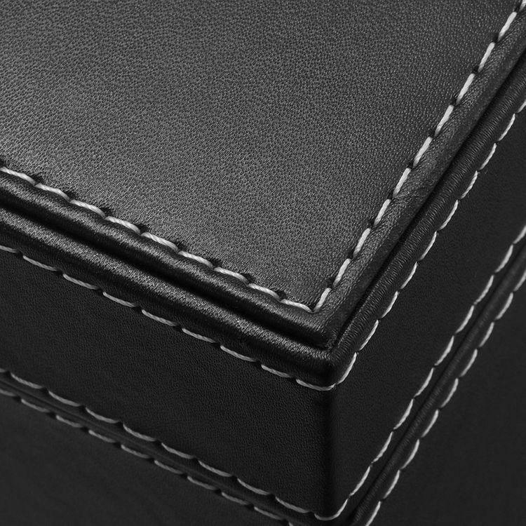 Black Lockable Watch Box FredCo