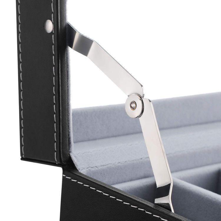 Black Lockable Watch Box FredCo
