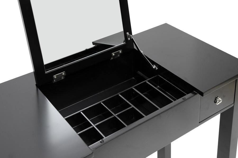 Black Wessex Vanity Table FredCo