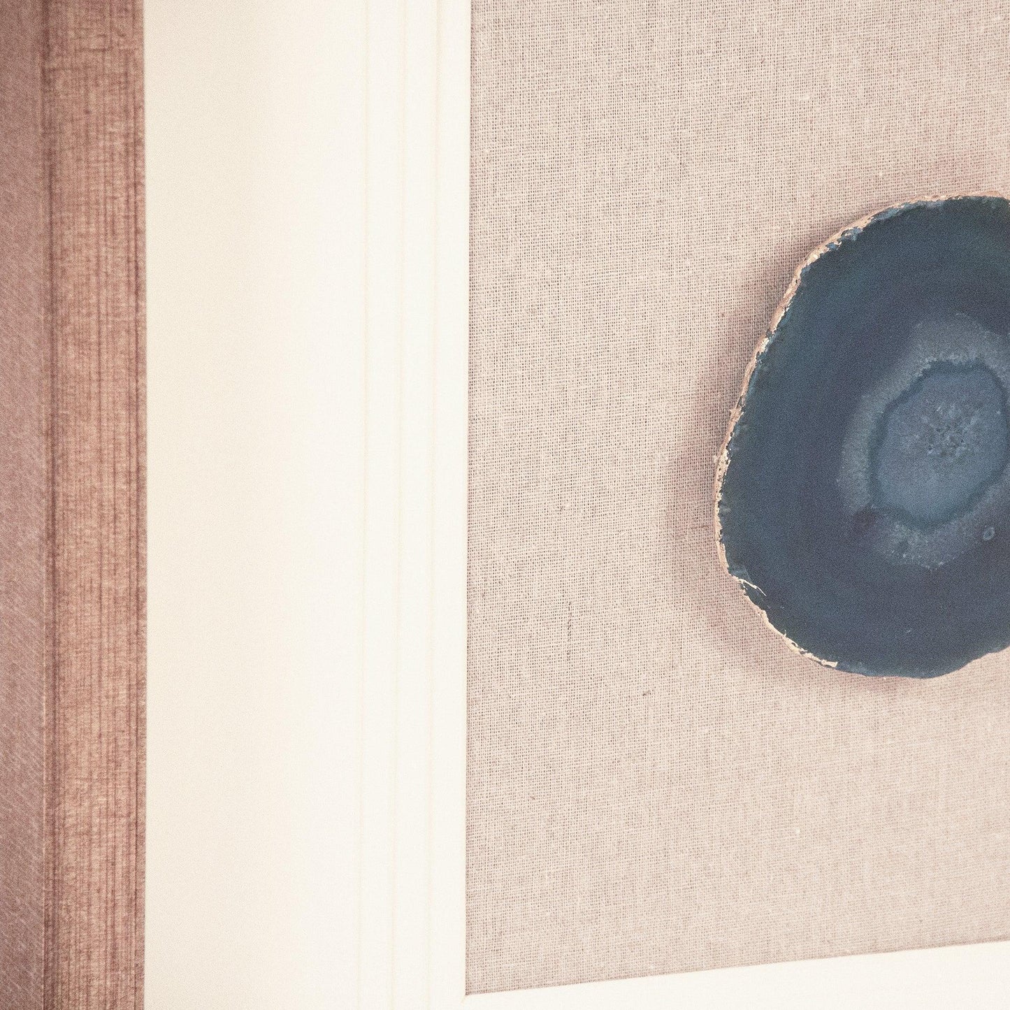 Blue Geode Acrylic Wall Art ZEN55207A FredCo