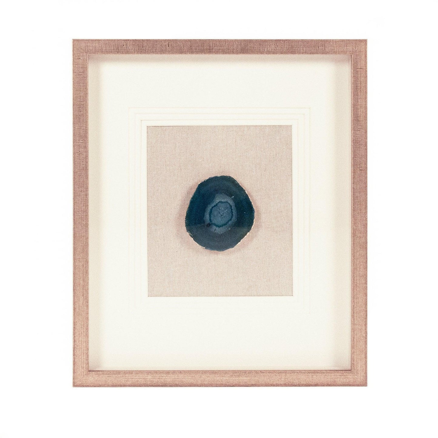 Blue Geode Acrylic Wall Art ZEN55207A FredCo