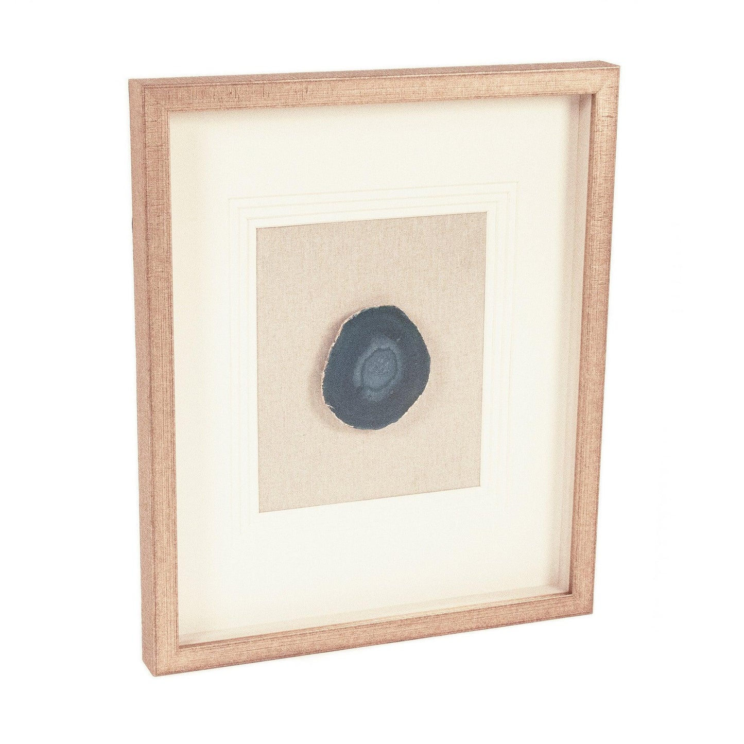 Blue Geode Acrylic Wall Art ZEN55207A FredCo