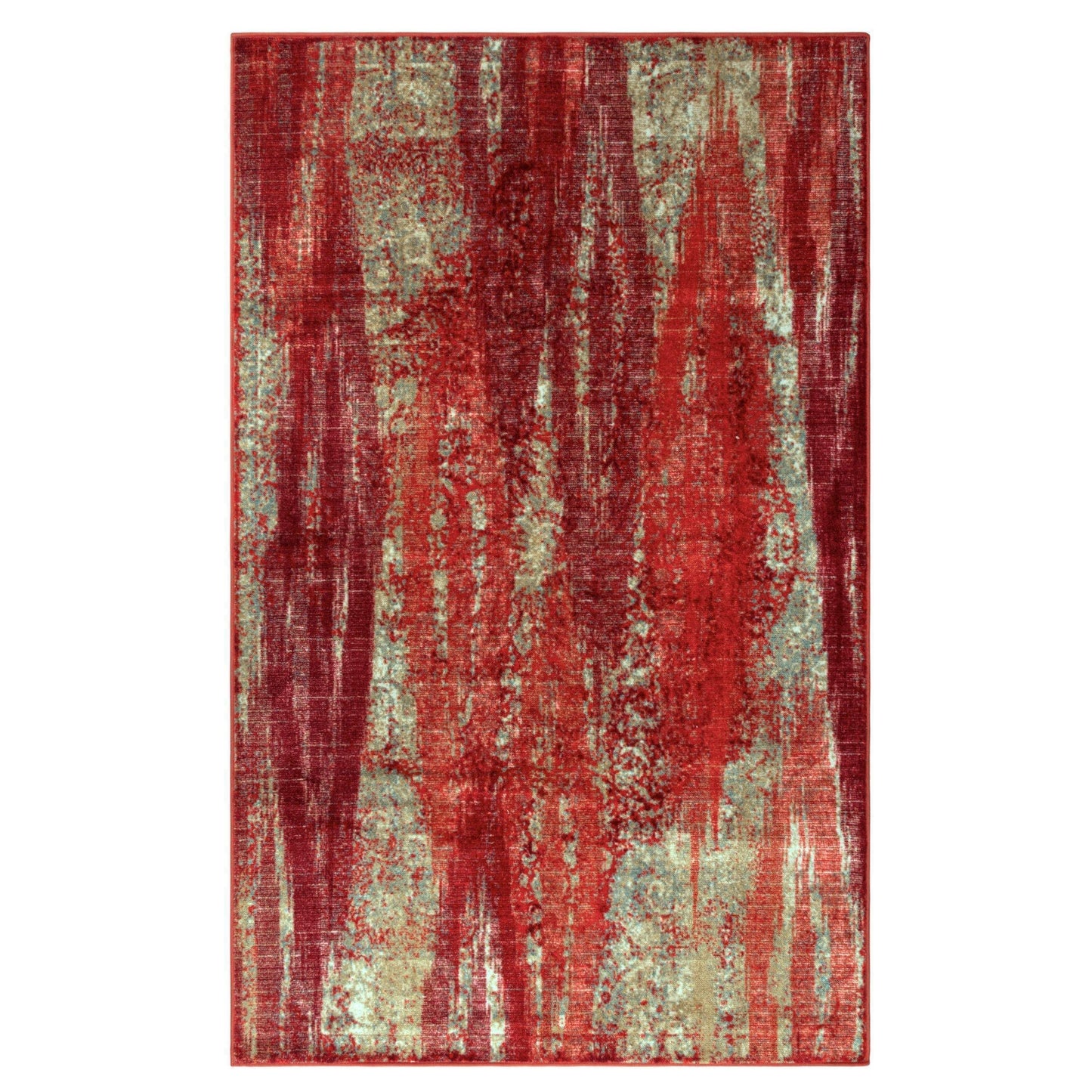 Brayton Non-Slip Foldable Modern Abstract Rug FredCo