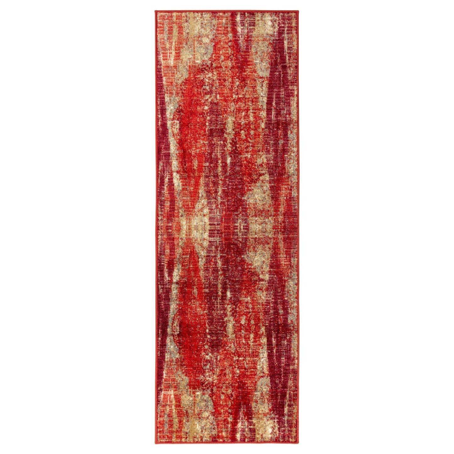 Brayton Non-Slip Foldable Modern Abstract Rug FredCo