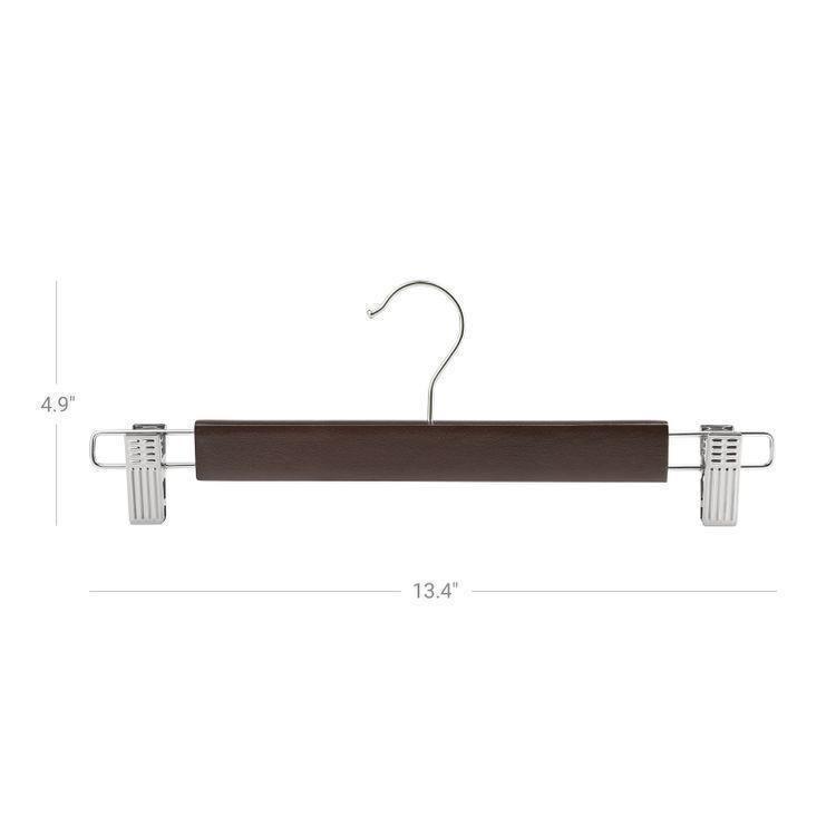 Brown Wood Pants Hangers FredCo