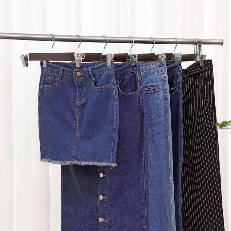 Brown Wood Pants Hangers FredCo