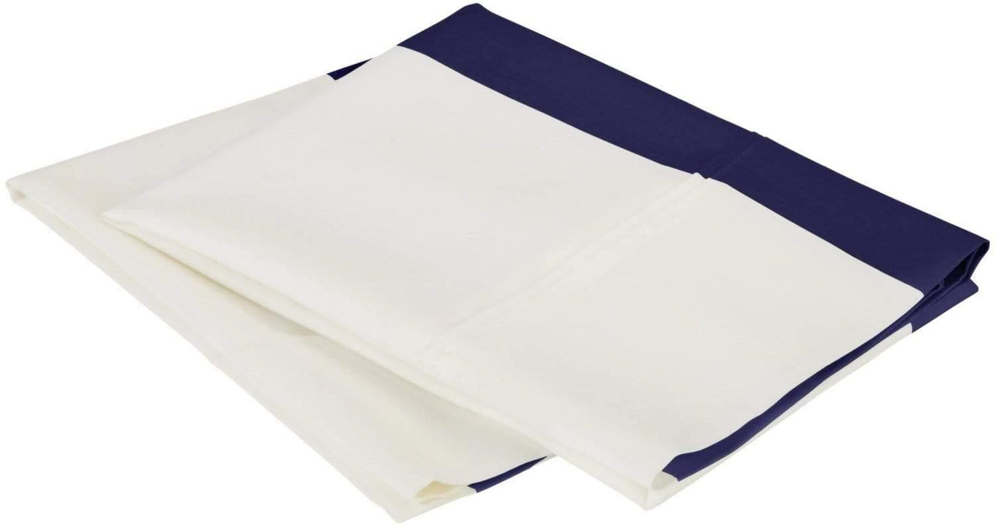 Cabana 600-Thread-Count Pillowcases Set, Cotton Blend, 7 Colors FredCo