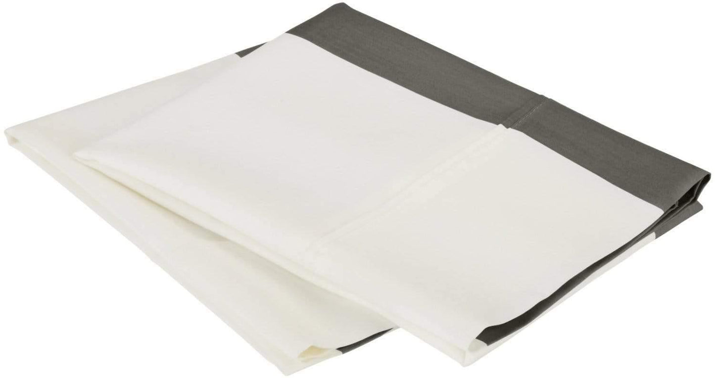 Cabana 600-Thread-Count Pillowcases Set, Cotton Blend, 7 Colors FredCo