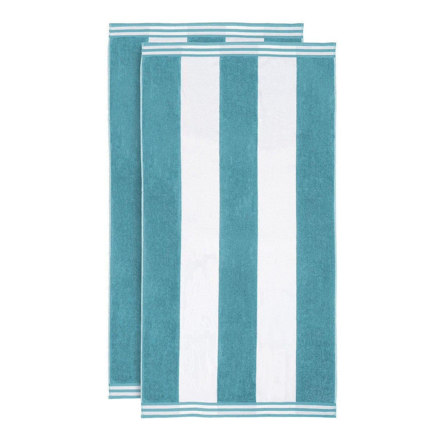 Cabana Stripes 100% Cotton Oversized Beach Towel FredCo