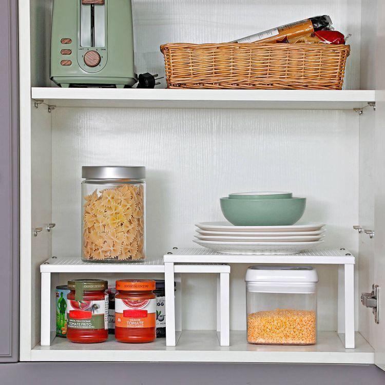 Cabinet Shelf Organizers White FredCo