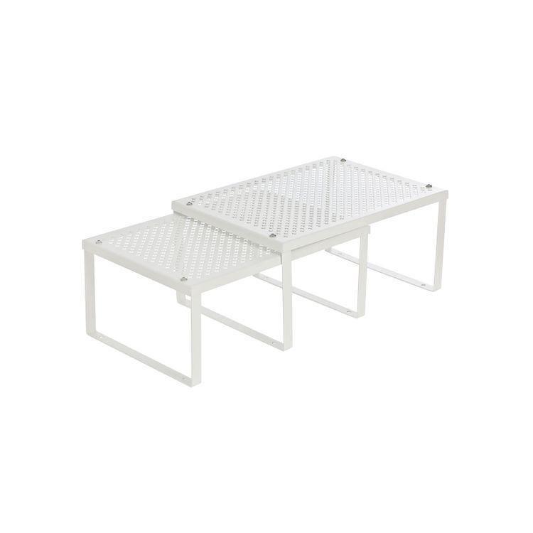 Cabinet Shelf Organizers White FredCo