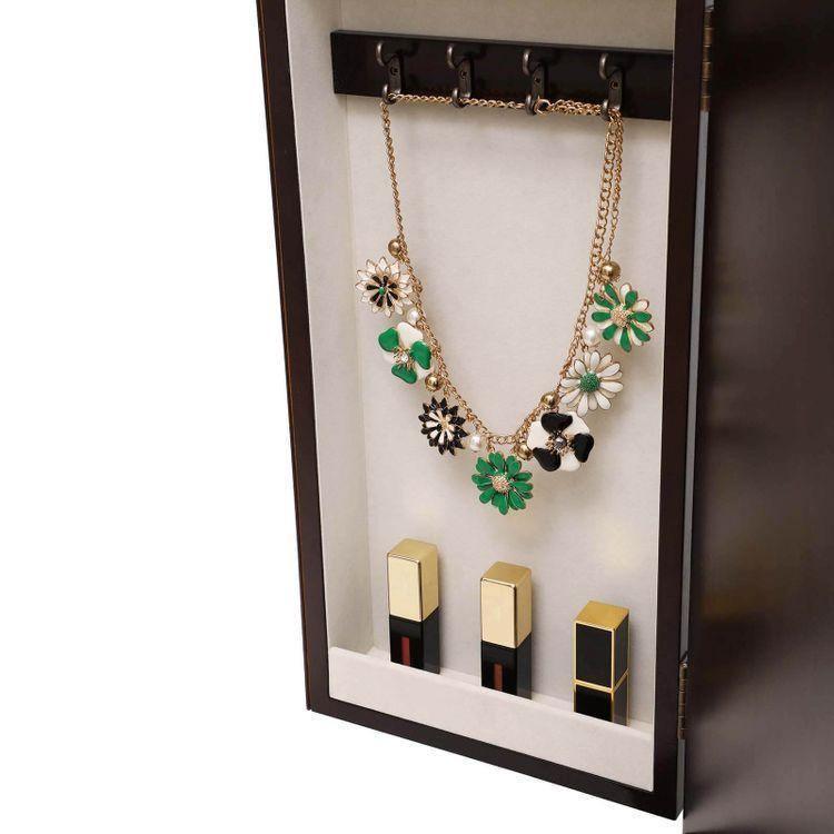 Cambered Front Jewelry Cabinet FredCo