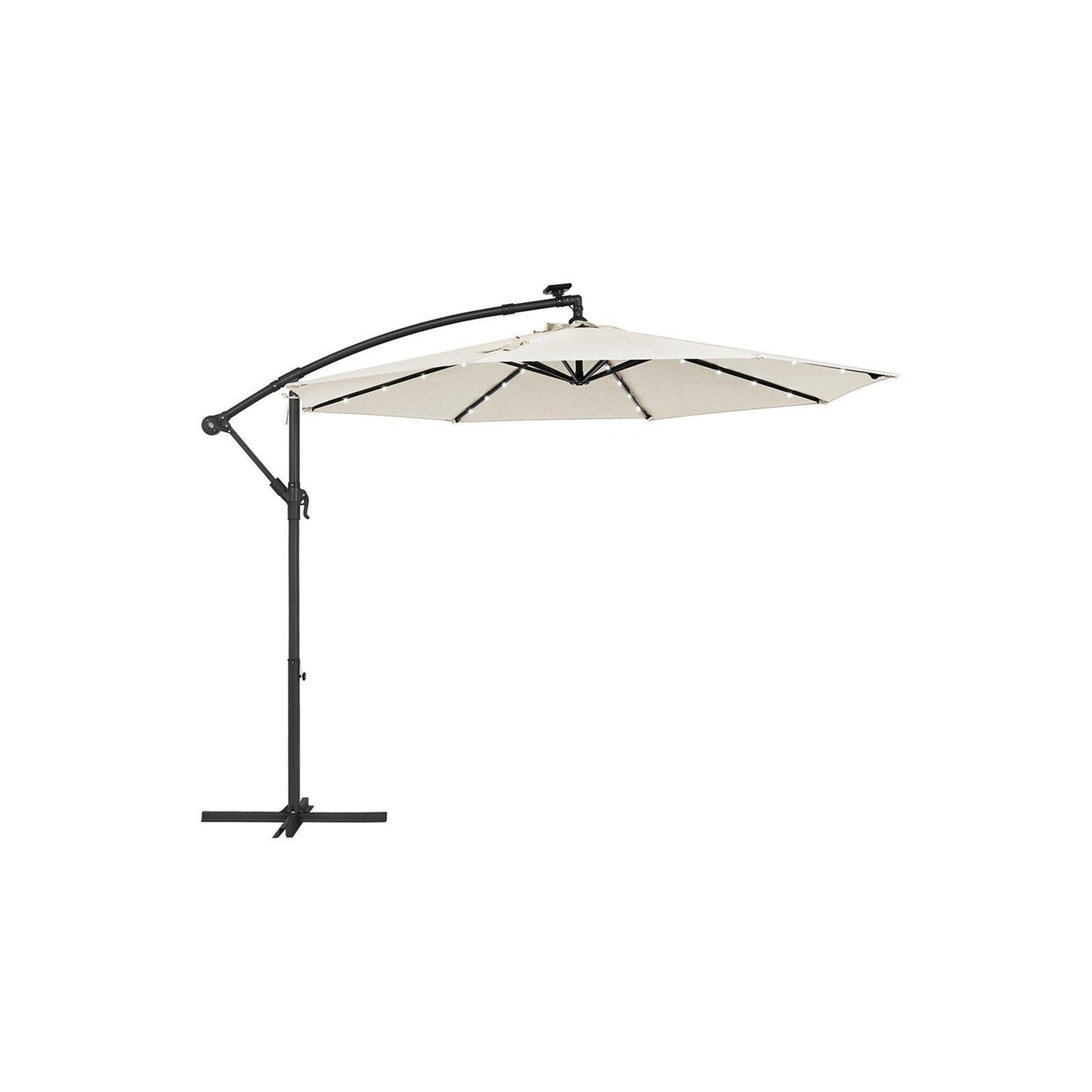 Cantilever Patio Umbrella with Lights FredCo