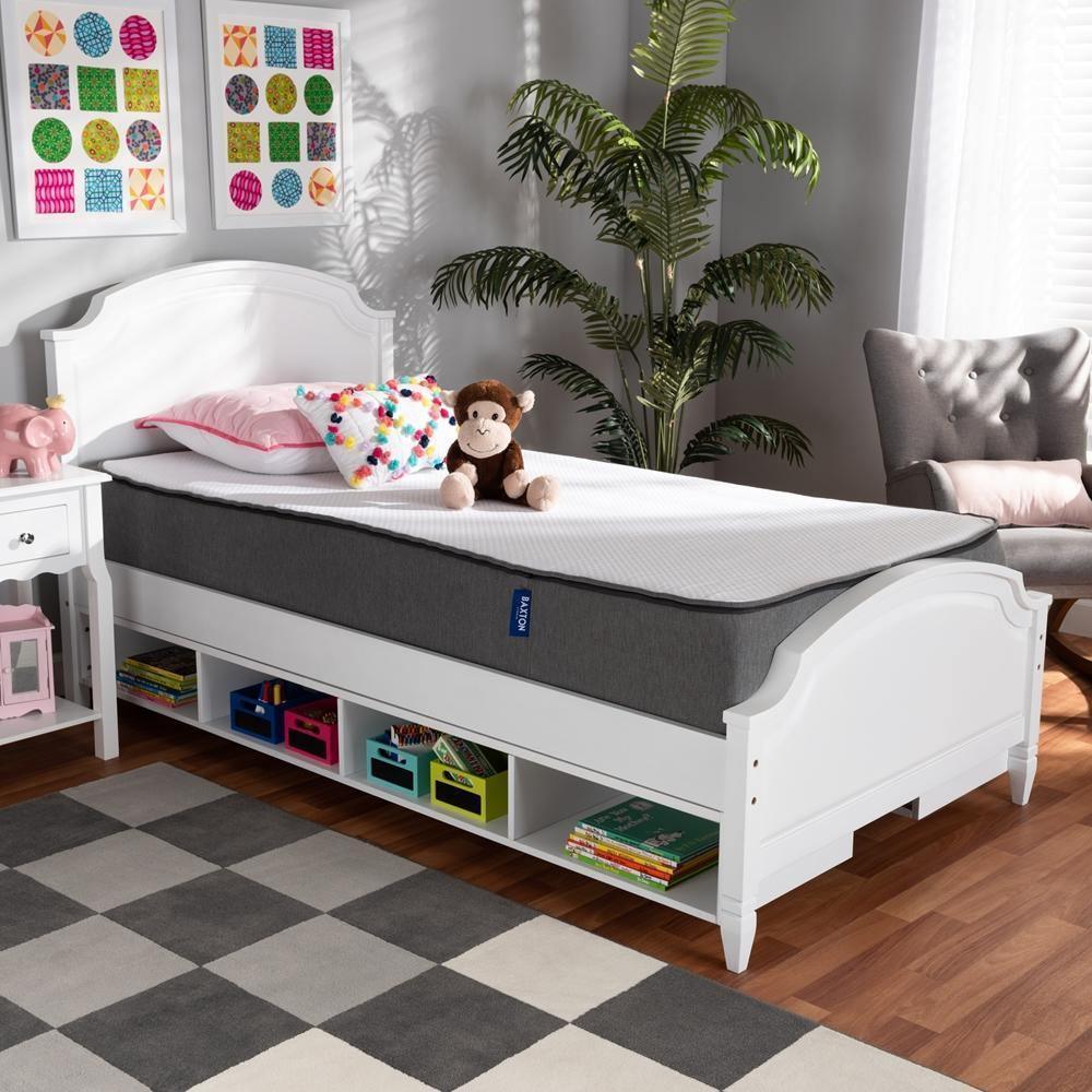 Cara 10-Inch Triple Layered Hypoallergenic Twin Size Memory Foam Mattress FredCo