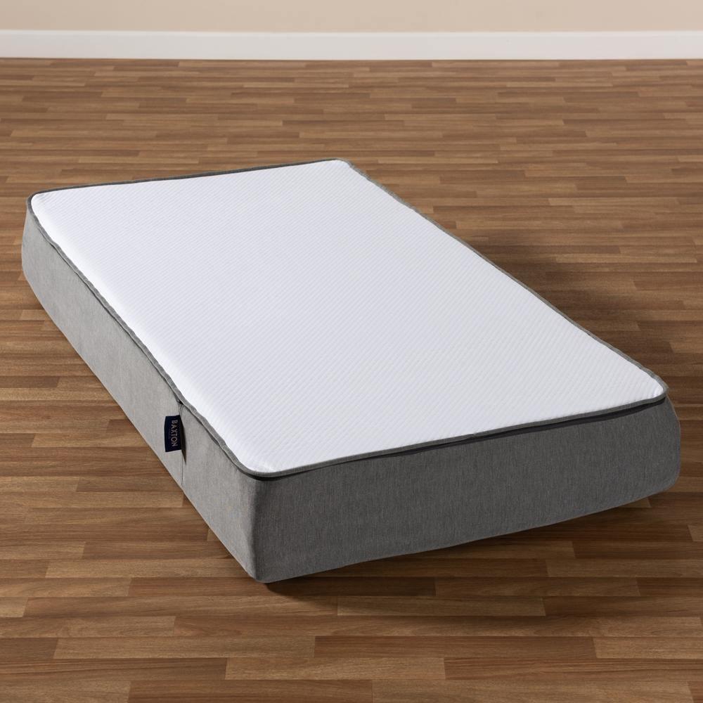 Cara 10-Inch Triple Layered Hypoallergenic Twin Size Memory Foam Mattress FredCo