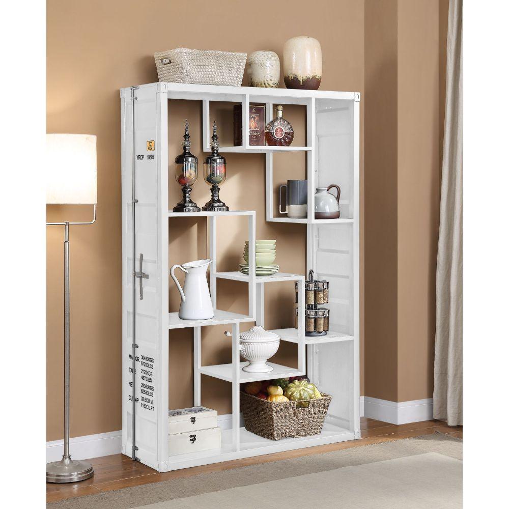 Cargo Shelf Rack / Book Shelf White FredCo