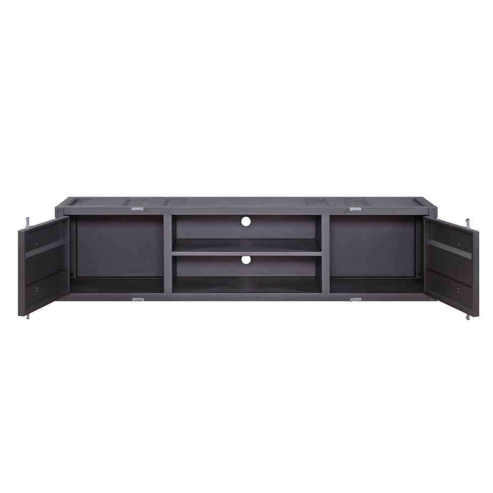Cargo TV Stand Gunmetal FredCo