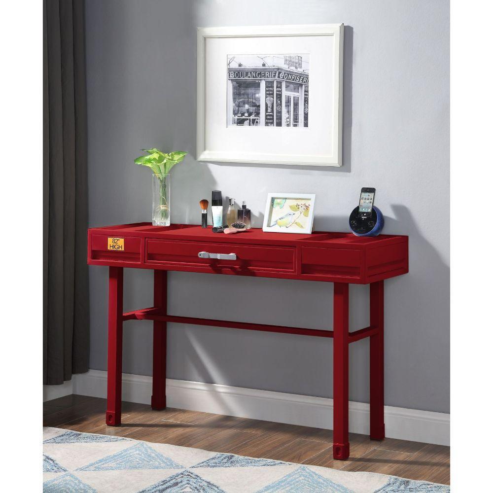 Cargo Vanity Desk Red FredCo