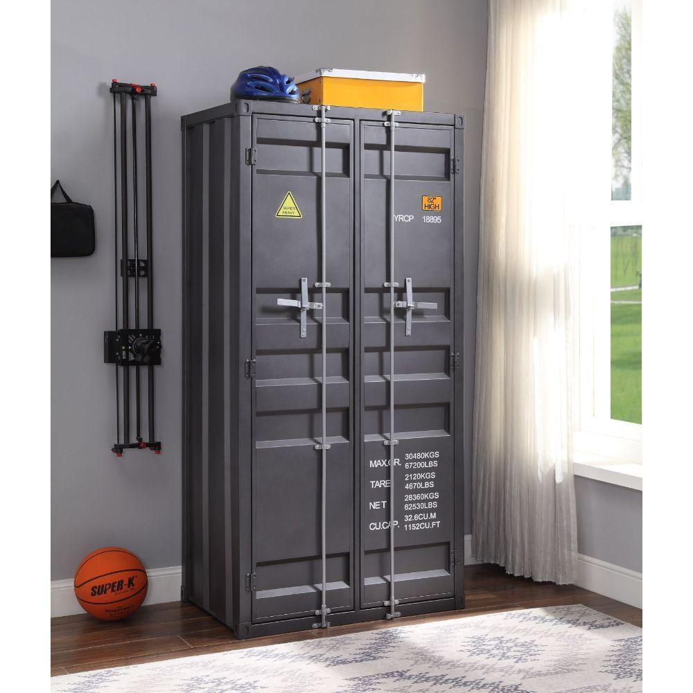 Cargo Wardrobe (Double Door) Gunmetal FredCo