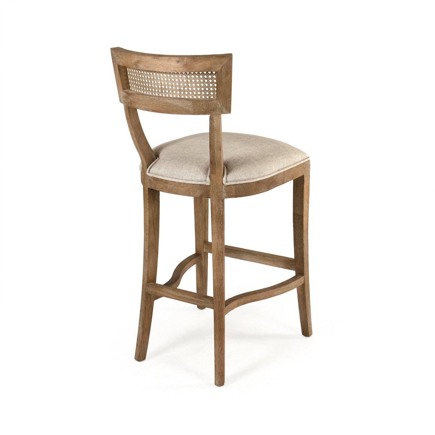 Carvell Cane Back Bar Stool CF282-35-R Cane Bar E272 A015-A FredCo