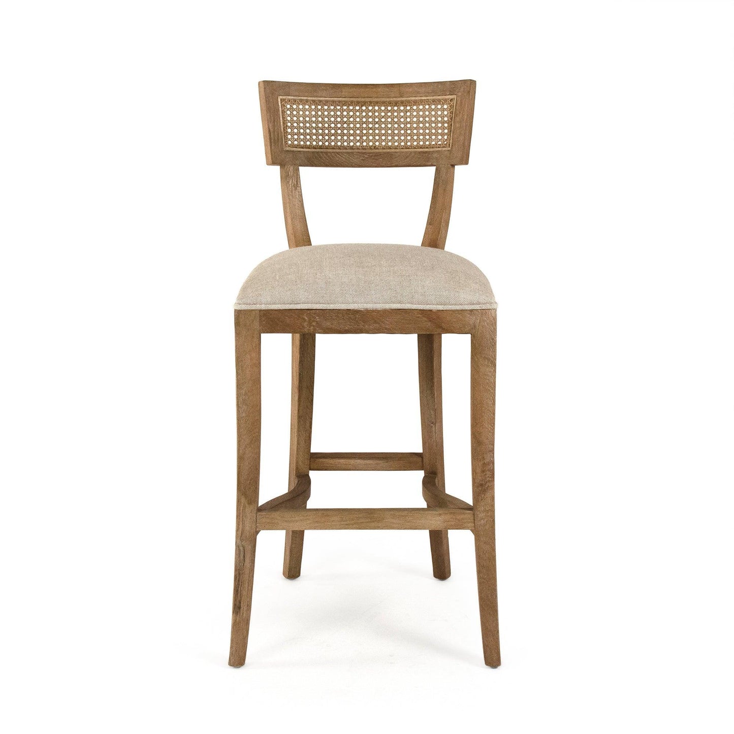Carvell Cane Back Bar Stool CF282-35-R Cane Bar E272 A015-A FredCo