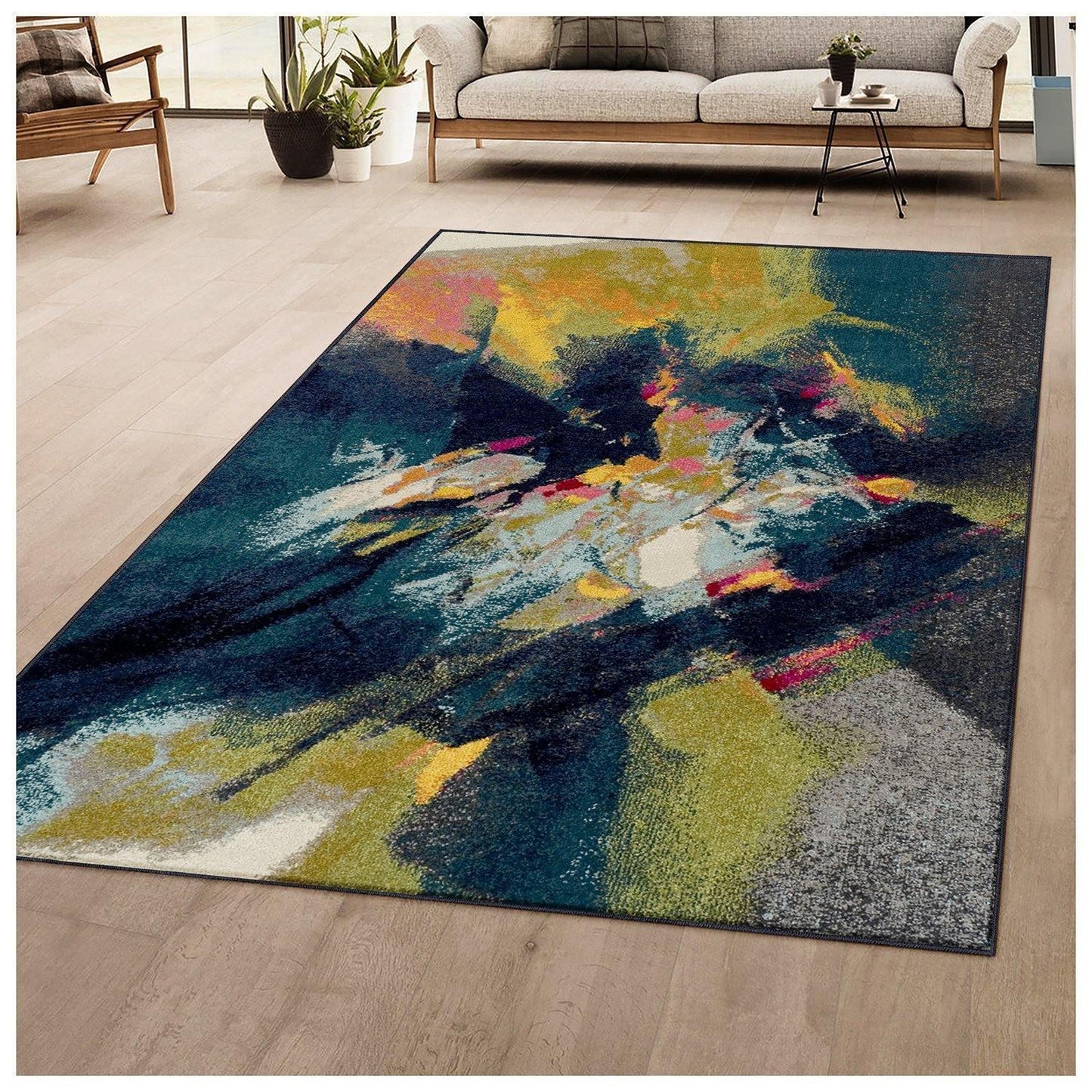 Caspian Modern Abstract Rug FredCo